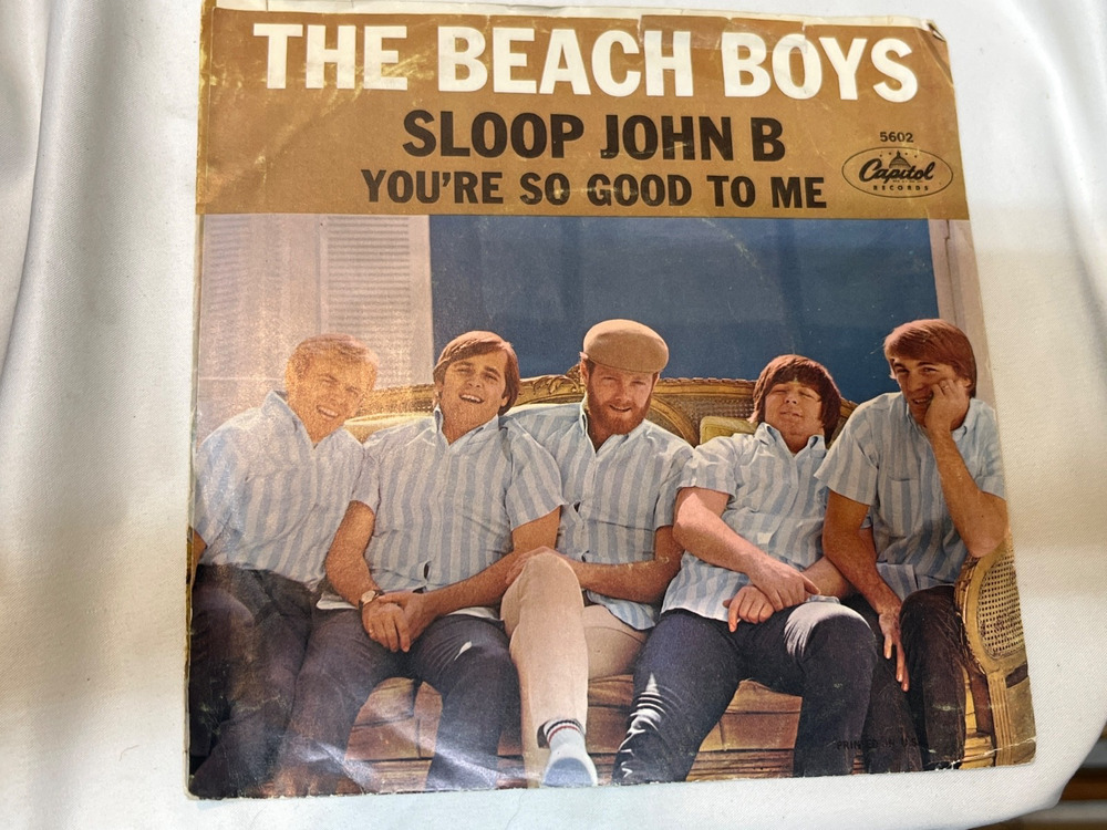 BEACH BOYS: sloop john b / you're so good to me CAPITOL 7" Single 45 RPM